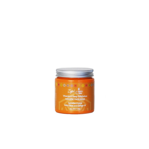 Vitamin A Crystal Infused Organic Exfoliating Clay Face Mask