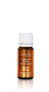Carnelian & Sweet Orange Oil Organic Essentail Oil Blend