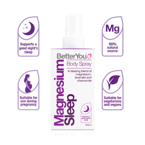 Magnesium Sleep Body Spray - Magnesium and essential oils to aid restful sleep 100ml